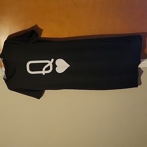 Womens "Queen Of Hearts" Short Sleeve Mini Dress